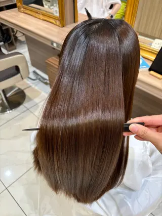 ロング 🥀縮毛矯正🥀 川﨑和希のヘアスタイル