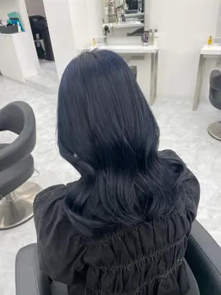 ミディアム MOE 福岡韓国ヘア✧︎のヘアスタイル