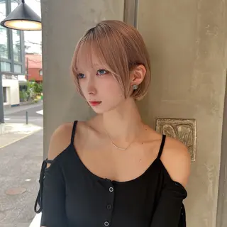 ショート カラー 💎透明感カラー特化 💎TAISEIのヘアスタイル