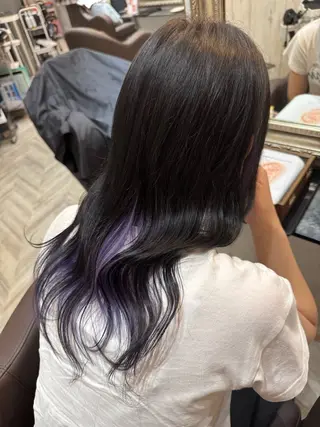 ロング カラー 🫧透明感カラー/ 髙野めぐ🫧のヘアスタイル