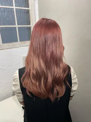 セミロング カラー レイヤー/似合わせ /もえ🍊のヘアスタイル