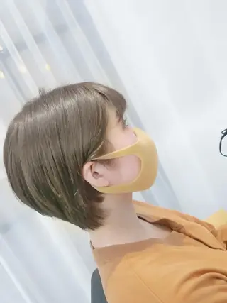 ショート カラー aries所属・大場 友稀のヘアスタイル