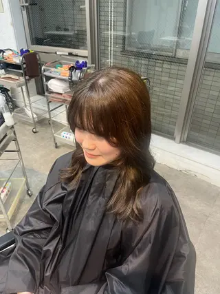 カラー 透明感カラー ／ カット ／ コハのヘアスタイル