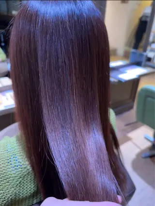 ロング 堀岡 さやかのヘアスタイル