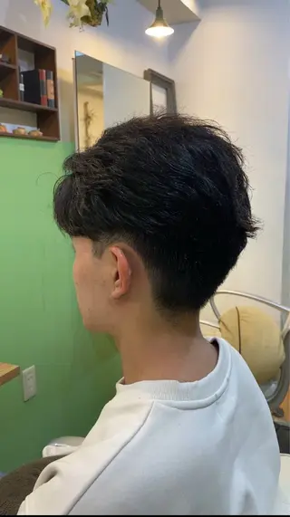 ヘアアレンジ メンズ エシカル 松原大将のヘアスタイル