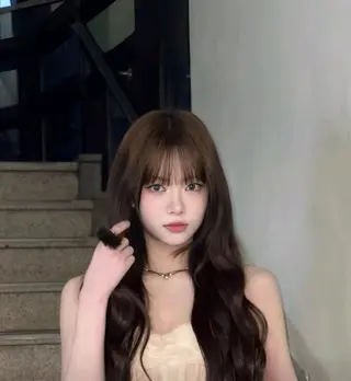 カラー 🤍ベージュ/透明感 韓国ヘア/まりん🤍のヘアスタイル