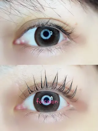 マツエク・マツパ foisalon 新宿西口店のマツエク・マツパデザイン