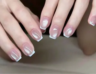 ネイル 🎀PG🩵 ネイルサロンのネイルデザイン