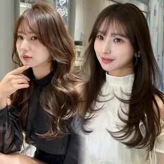 ロング 韓国ヘア🇰🇷／艶 カラー🫧/木村和生のヘアスタイル