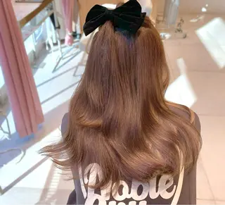 ミディアム カラー 韓国ヘア/レイヤー/ 顔まわり/りょーとのヘアスタイル