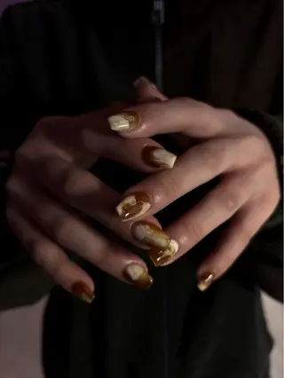 ネイル ニコネイル三軒茶屋店所属・yui nailのネイルデザイン