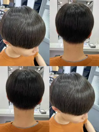 ショート カラー パーマ ヘアアレンジ メンズ 🔥メンズパーマ特 化🔥渡辺一翔🔥のヘアスタイル