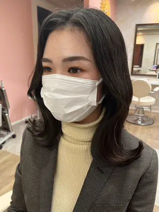 ミディアム ヘアアレンジ 韓国ヘア×髪質改善 /takatoのヘアスタイル