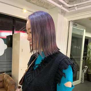 ショート カラー トレンドボブ /ミリヤのヘアスタイル