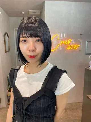 ショート カラー ヘアアレンジ XENA表参道 MIKUのヘアスタイル