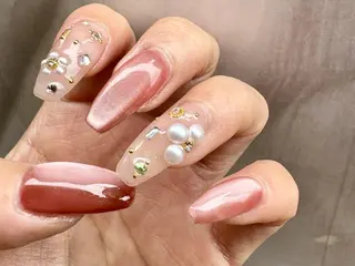 ネイル Myu博多店 かえでのネイルデザイン