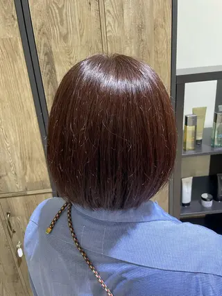 ミディアム カラー 加藤 舜稀のヘアスタイル