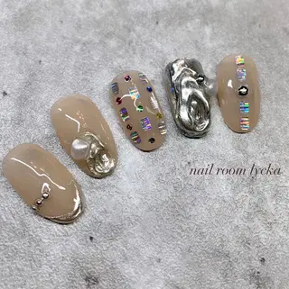 ネイル ﾈｲﾙﾙｰﾑﾘｯｶ 𝐦𝐚𝐲𝐮のネイルデザイン
