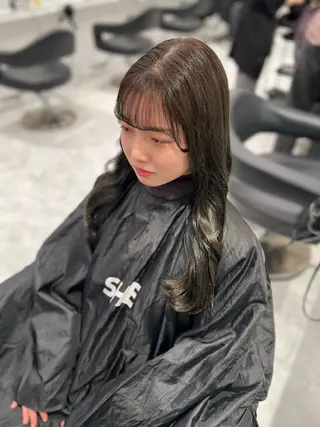 カラー ブリーチなし透明感 💗RYOTAのヘアスタイル