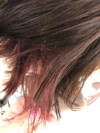 ミディアム カラー MYA 🤍kanaのヘアスタイル