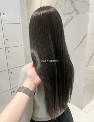 ロング カラー 似合わせカット/ カホのヘアスタイル