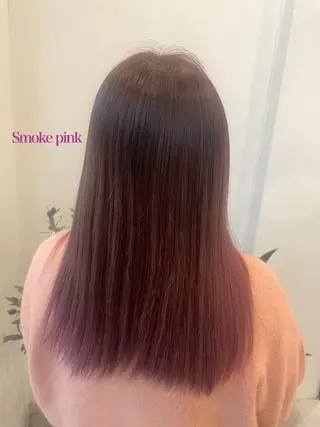 セミロング カラー 中川 裕太郎のヘアスタイル