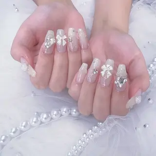 ネイル 🐝TOMO🎀ིྀ 【パラジェル取扱店】のネイルデザイン