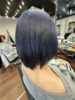 ミディアム カラー syuto/デザイン /ハイトーンのヘアスタイル