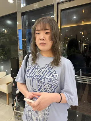 ミディアム カラー Seeknext // Rukaのヘアスタイル