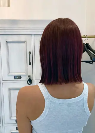 ショート カラー ボブ・ショート カミオカのヘアスタイル