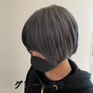 カラー 秋葉原オタク向け美容室OFF-KAi!!所属・渡部凌我 小顔ウルフ ハイトーンカラーのヘアスタイル