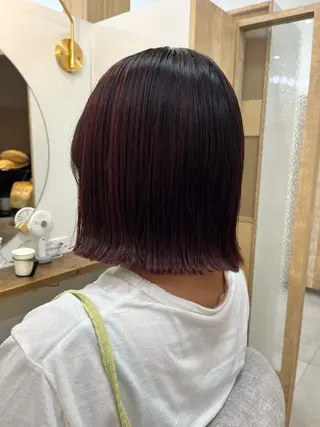 ミディアム カラー Rian リアンのヘアスタイル