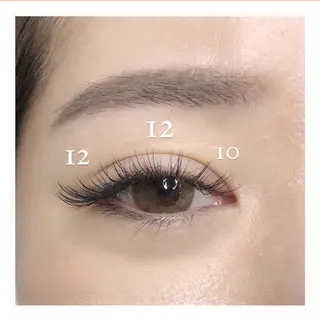 マツエク・マツパ Beauty Salon Karen所属・島袋 育子のマツエク・マツパデザイン