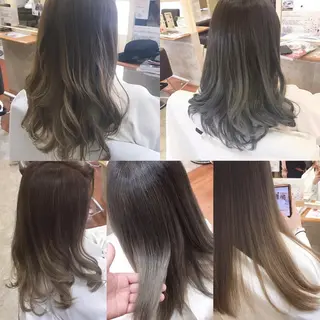 ロング カラー 土居 正季のヘアスタイル