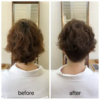 ショート カラー nest  のヘアスタイル