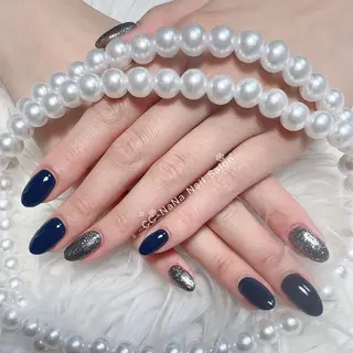 ネイル 💎CC・NaNa 韓国風ネイル🌙Cのネイルデザイン