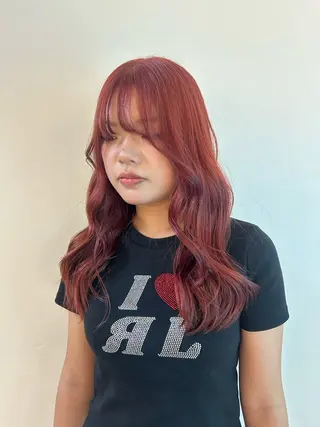ロング カラー マツエク/ハイト ーン🌺kae🌺のヘアスタイル