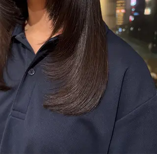 ロング ショート/パーマ/ みさきのヘアスタイル