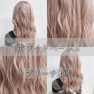 ロング カラー 🪄池袋ハイトーン 🪄ブリーチカラーのヘアスタイル