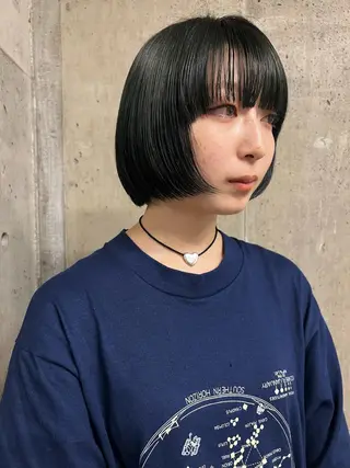 ミディアム カラー yu  /透明感 カラー/caseyのヘアスタイル