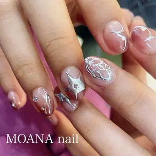 ネイル ネイル/束感まつ毛 MOANA天王寺店のマツエク・マツパデザイン