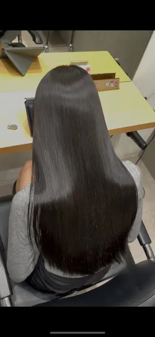 ミディアム カラー 髪質改善ヘアケア 艶髪特化/上田のヘアスタイル