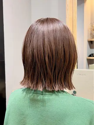 ショート カラー 神戸ボブ✂️ ioe三宮/田 伸佳のヘアスタイル