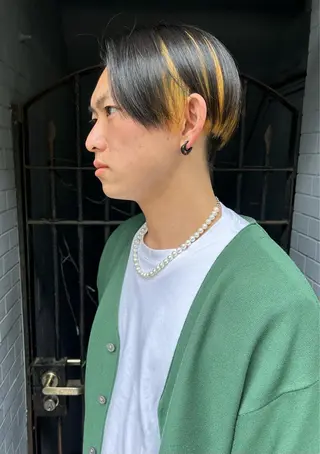 ショート カラー メンズ charme所属・💈メンズカット ✂︎伊藤大輝💈のヘアスタイル