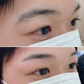 メンズ アイブロウ スタジオAZ所属・jasmine yamashitaのマツエク・マツパデザイン