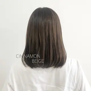 ミディアム カラー お洒落パーマ/ 艶カラー/michiのヘアスタイル