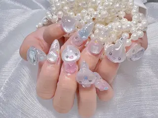 ネイル 🎀鈴音🎀 ワンホンネイルのネイルデザイン
