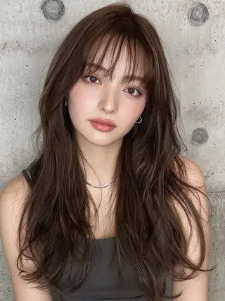 ロング カラー 🌛ダブルカラー 🌜SAYAKAのヘアスタイル