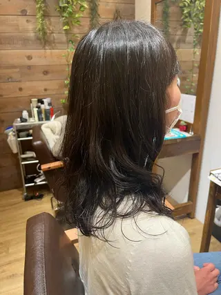 ロング パーマ 土屋 悠人のヘアスタイル