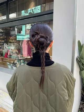 ロング ヘアアレンジ Bond所属・HARUKA /ボブカットのヘアスタイル